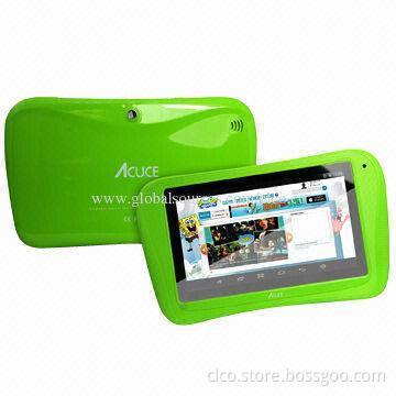 7-inch Education Kids' UMPCs/Tablet PCs, Learning Software, Capacitive, Android 4.2 OS/1/8GB RAM/ROM